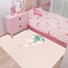 Tappeto Camera da Letto Piena di Ragazze Tappeti Carini per la Casa Tappeto Camera da Letto Ragazza Tappeto Rosa Soggiorno Tappeti Carini con Stampa Floreale Tappeto Decorazione Stile Ins
