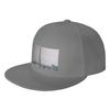 Fashion CN Tower Morning Poster Flat Brim Sun Hat  Covering Face Without Makeup Brand Unisex Caps