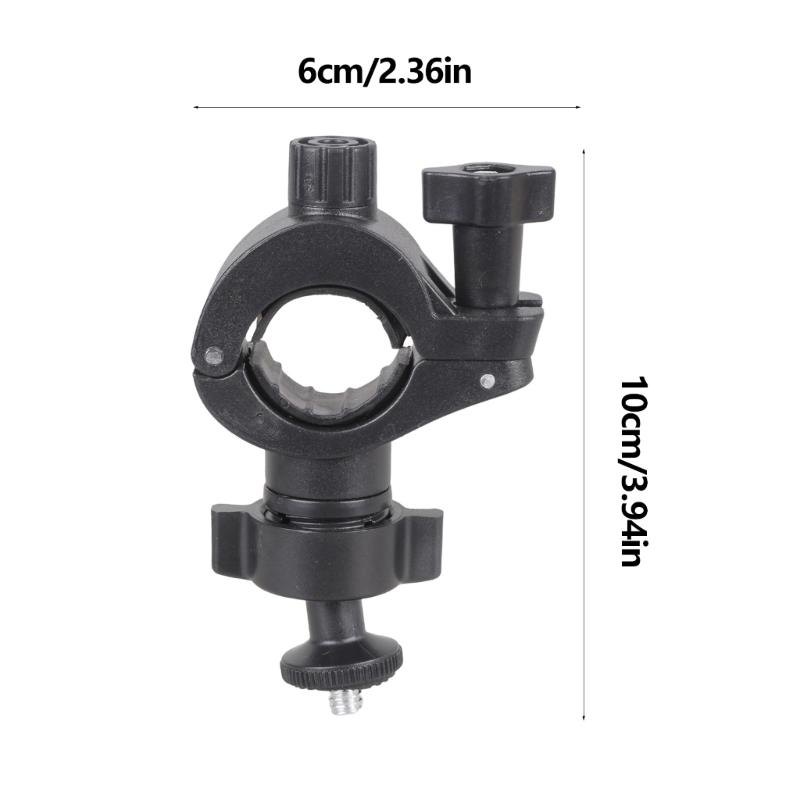 Handlebar Clamp Mount Holder Metal 360 Degree Ball Head Mounting Screw Holder Screw Mount Bracket Clip For Camera