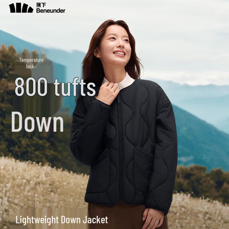 Beneath the Banana Women's Round Neck Mid-Warmth Fleece Jacket CL002