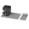 Non-slip Silicone Coffee Mat: 2-in-1 Heat-Resistant & Waterproof Drying Tray for Bar and Dining Table