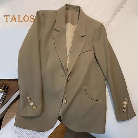 Women's Jacket Suit Casual Office Blazer Female Coat Lapel Collar Business Jacket for Work Party Outdoor Leisure Time