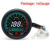 Universal Motorcycle Speedometer Digital Gauge Odometer With LED Display Tacho Meter Indicator Dashboard For 12V Motorcycles