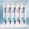 Three Smiles Soft & Hard Bristle Adult Toothbrush with Large Head and Gum Protection