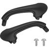 APPERFiT Interior Door Pull Handle (Gray) For Front Door Panel Driver & Passenger Side Compatible With Mercedes-Benz C-Class W203 C230 C240 C280 C320