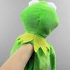 Kermit der Frosch Handpuppe 60cm Ganzkörper Plüschtier, Beweglicher Mund Puppentheater Requisite, Grüne Froschpuppe