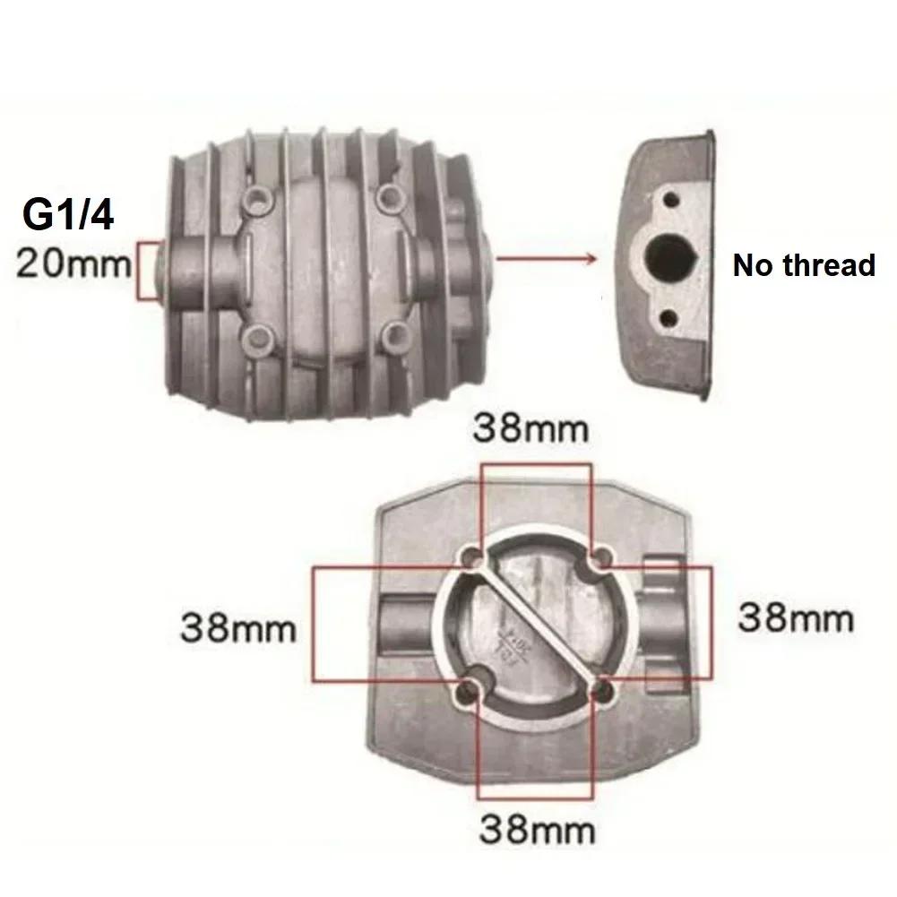 Silent Oil-free Air Compressor Air Pump Parts Cylinder Head Replacement Parts Air Compressor Cylinder Head
