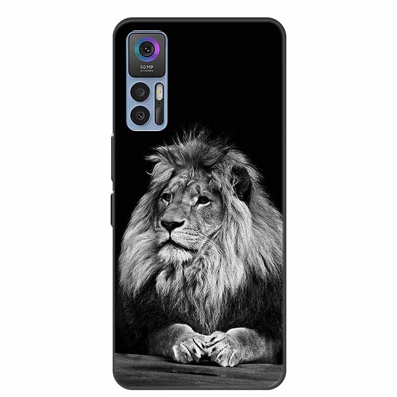 For TCL 30 Plus Case Luxury Soft Silicone Back Cover Phone Case for TCL 30 SE Coque TCL 30 5G for TCL 30+ Protector T676J Fundas