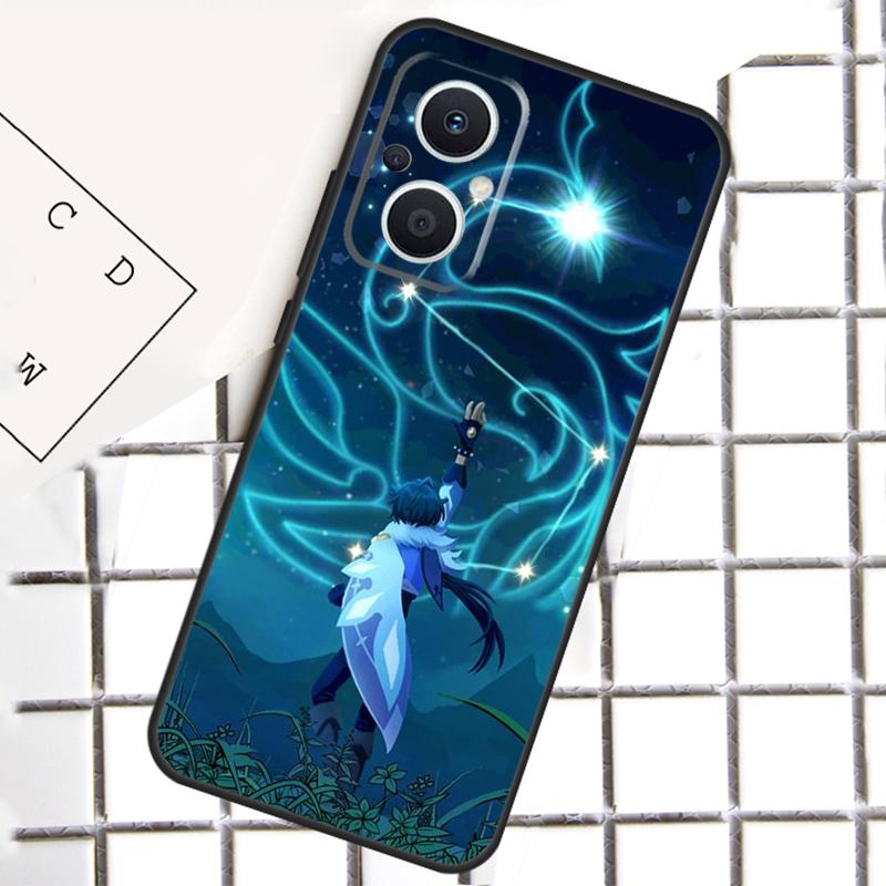 

Genshin Impact Kaeya Phone Case For OPPO Reno 14F 13F 12F 11F 10 Pro 8T 7 8 Lite OPPO Find X8 X6 X5 X9 Pro Cover OPPO Reno8 T 4G