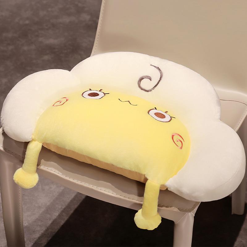 Lazy Integrated Sofa Cushion Sweet Wind Cloud Seat Cushion Office Thickened Tatami Butt Cushion Female