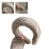 Winter Yoga Spa Sports Hair Hoop Delicate Plush Hairband Faux Furs Designed Woman Teens Wash Face Hair Accessory