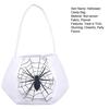 Huaqianguhh Cute Halloween Treat or Trick Bag with Handle for Kids, Reusable Non Woven Candy Goodie Bag, Soft Handbag Basket Party Favors