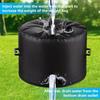 Parasol Base Stand 40L PVC Water-Filled Type Umbrella Base Weight Bag with Handle Tent Fixing Weight Bag Garden Parasol Stand Windproof Foldable Banne