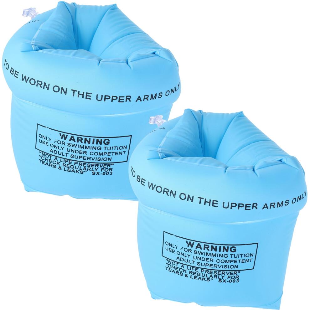 1 paire de brassards gonflables pour adultes, pour la piscine. Anneaux de flottaison pour bras, brassards gonflables pour la natation.