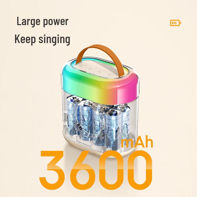 Newsmy MC72 Portable KTV Wireless Speaker with Microphone CN plug (adapter included)
