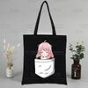 Spy X Family Anime Canvas Tote Bag - Harajuku Style Shoulder Bag for Students & Shopping