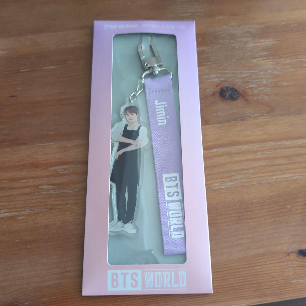 [USED] BTS Jimin BTSWORLD Official Keychain