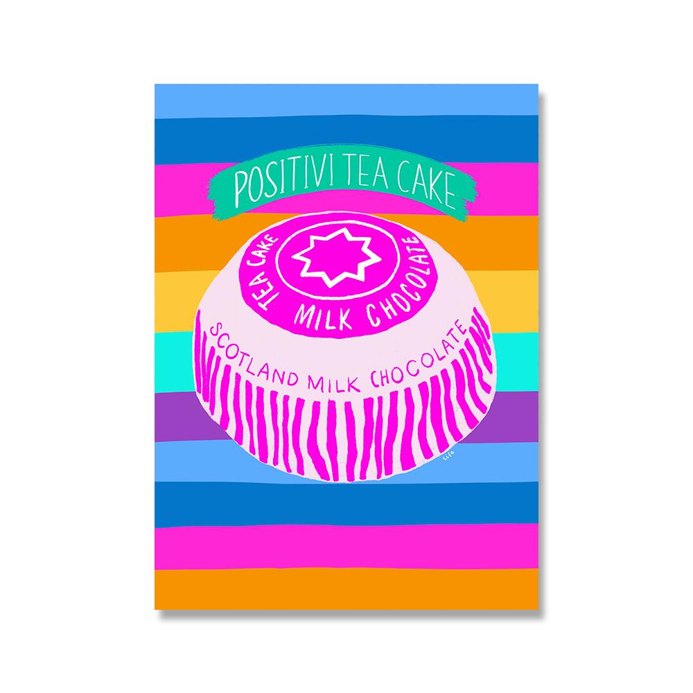 Positive Kind Girl Quote Poster Wall Art Print Abstract Pink Flower Canvas Painting Colorful Boho Living Room Home Decor Picture