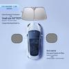 Car Windshield Sunshade Curtain - Front Window Sun Blocker & Heat Insulation Cover