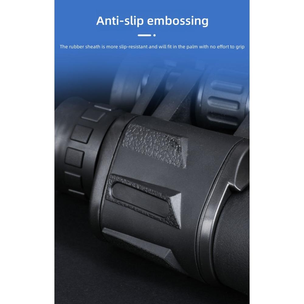 Powerful Telescope 20X50 Professional Binoculars Low Light Night Vision Long Range Waterproof Military Hunting Camping Equipment