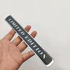 1Pc 3D ABS Logo Car Fender Side Rear Trunk Emblem Badge Stickers Car Body Decal Car Exterior Stickers