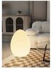 Nordic Egg-Shaped Table & Floor Lamp: Luxury Smart Lighting for Bedroom and Living Room