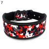 Flower Line Print Reflective Adjustable Pet Dog Puppy Collar Soft Neck Strap