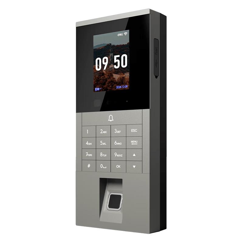 Deli AL300C Smart Face & Fingerprint Access Control Terminal CN plug (adapter included)