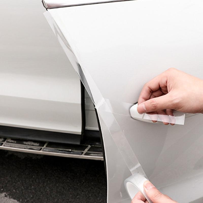 Transparenter Auto Tür Einstiegskantenschutz Türschweller Kratzschutz für Schutz Wasserdichtes Klebeband für Autos Antikollisionsstreifen