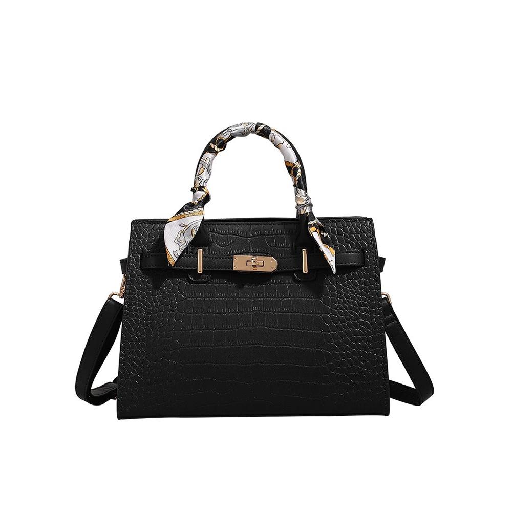 Mother's Day Gift High-end Crocodile Pattern Portable Tote Bag Women's 2025 New Fashion Versatile Gift Bag
