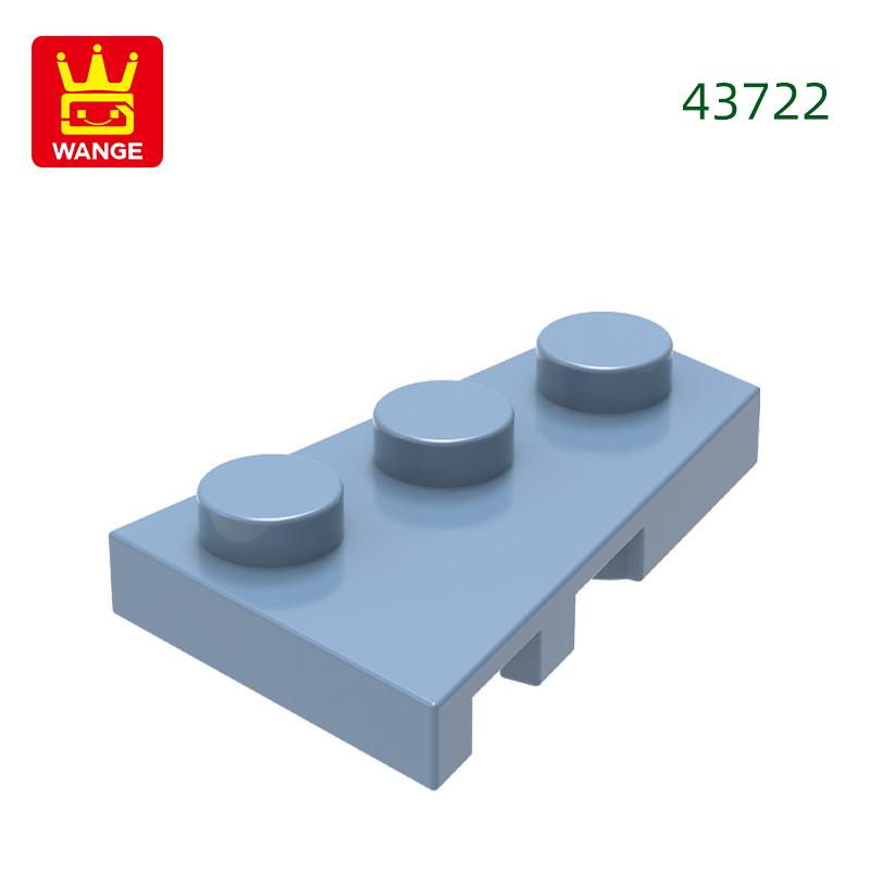 158Pcs/lot 43723 2x3 Right Wedge Plate Construction Bricks MOC Accessories Works With Featuring Blocks Kids Playthings Gift Idea Box