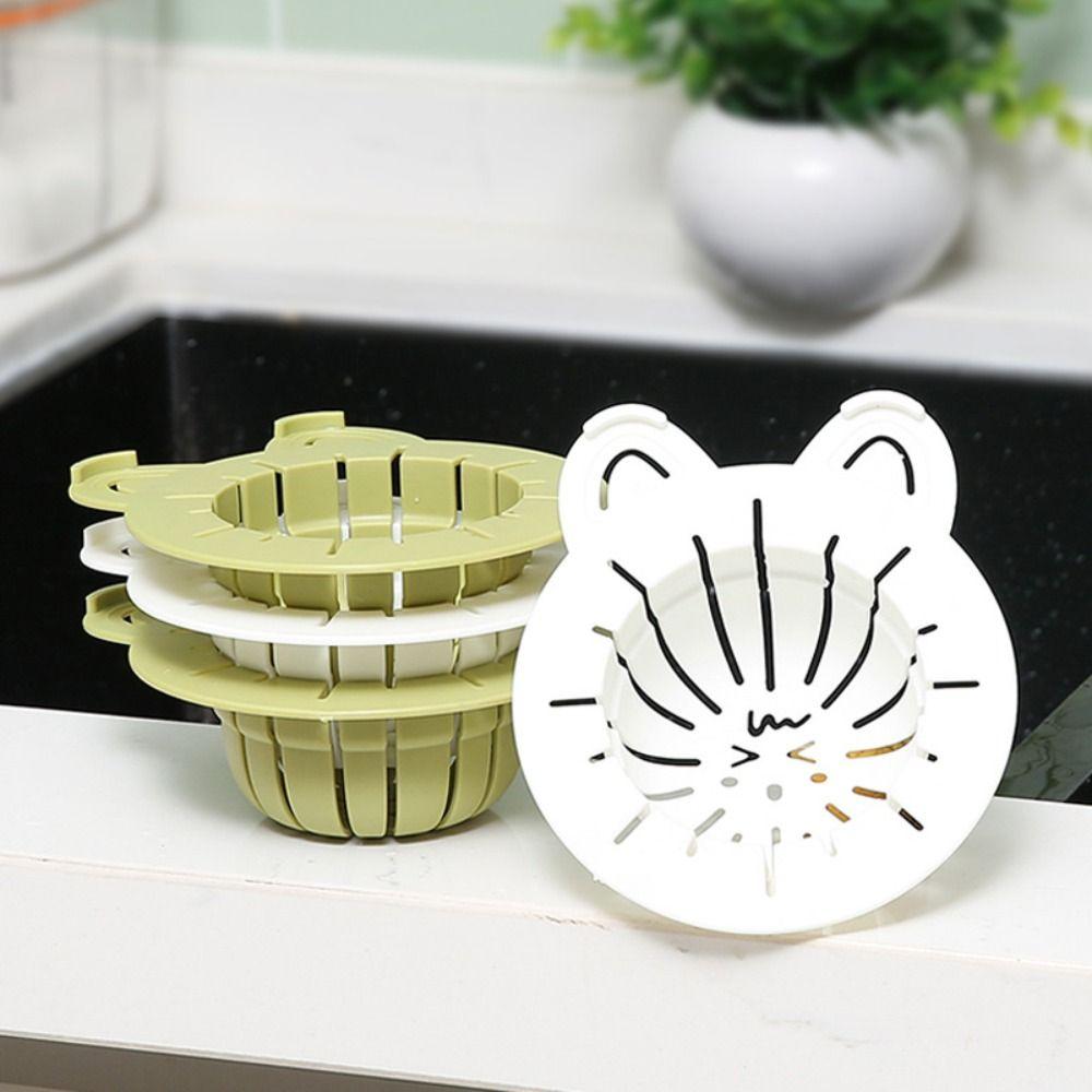 

Leftovers Strainer Kitchen Sink Strainer with Handle Floor Drain Sewer Strainer Sink Stopper