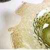 Glass Vase Color Gradient Flower Vase Fruit Plate Desktop Storage Container Snack Plate Terrarium Home Decoration Accessories