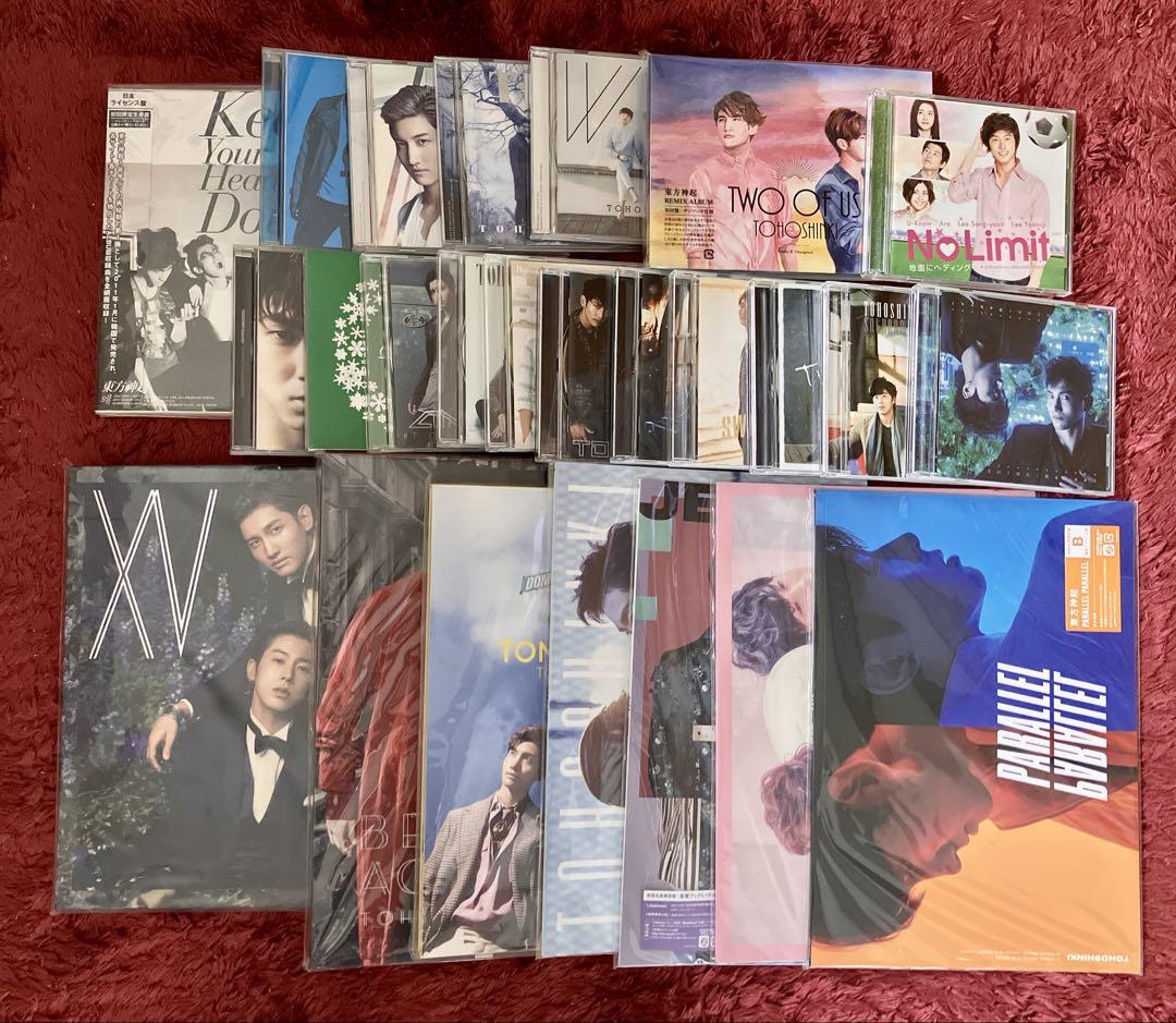 

[USED] TVXQ CD singles, albums 25 pieces