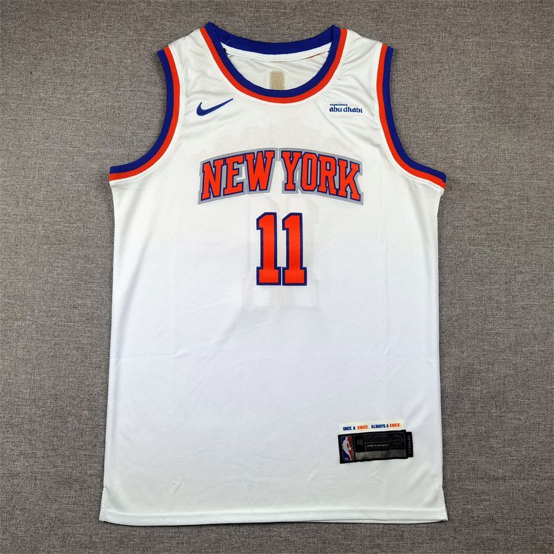 Knicks City Jersey Brunson #11 | Embroidered Basketball Tank | NYC Street Style