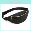 Elegant Ladies Pu Leather Pocket Travel Hip Bag With Adjustable Shoulder Strap