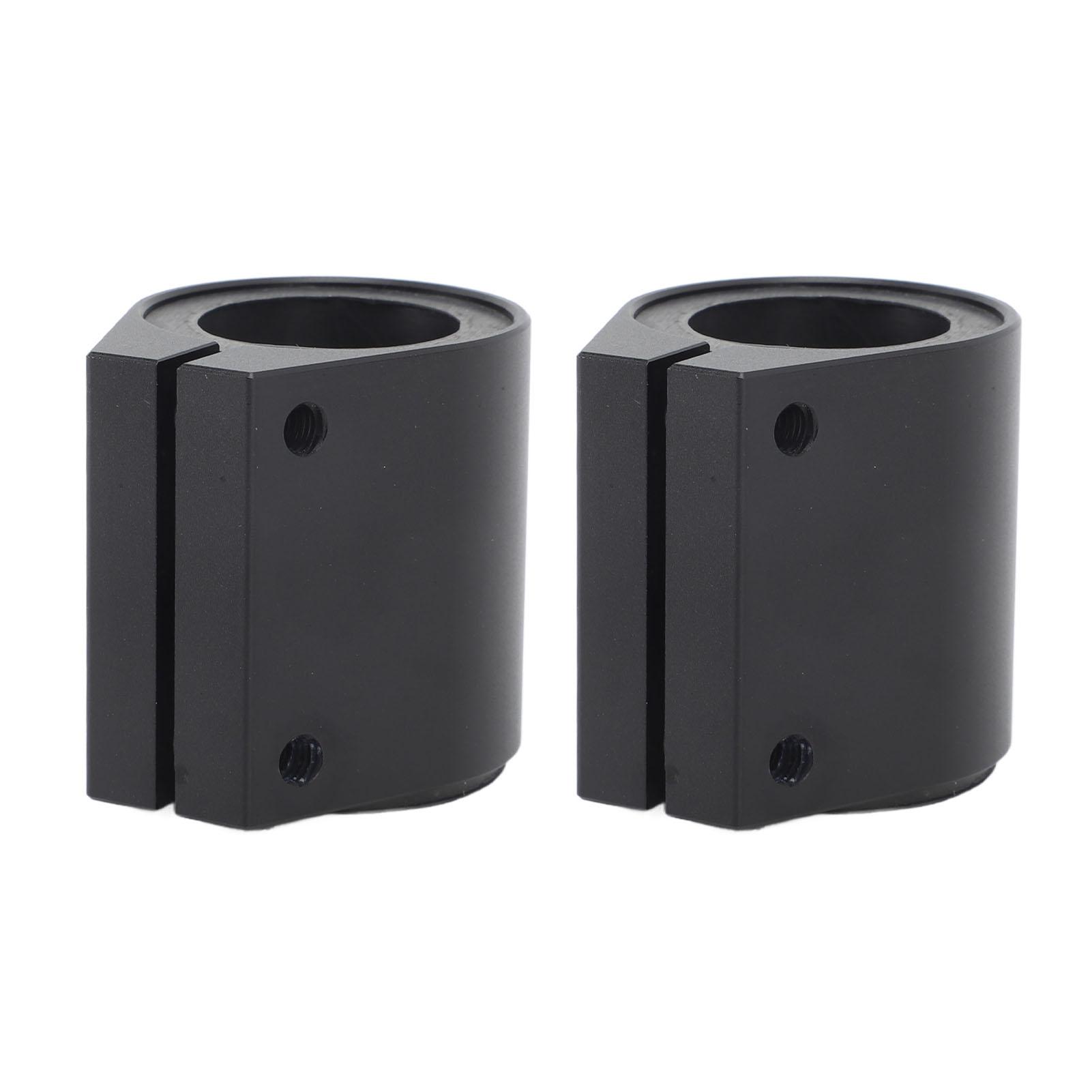 

2pcs 1in High Temp Exhaust Clamp Aluminum Butt Joint Exhaust Band Clamp for Banshee 1987 to 2006 Silver Black чёрный