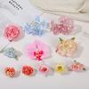 50/100Pcs Silk Faux Flower Heads Multicolor Fake Peony Daisy Rose Flowers  Garland Gifts Ornament