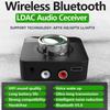 Bluetooth Audio Receiver, with LDAC/APTX Low Latency/APTX HD/AAC/SBC, Wireless RCA Audio Adapter with 3.5mm Jack/RCA Out for Hi Res Music Streaming