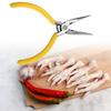 Stainless Steel Mini Poultry Bone Removal  Tool Ergonomic Grip Professional Kitchen Gadget For Chicken Feet Processing