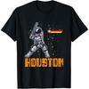 Houston Baseball a Space City Baseball and Vintage Astronaut T-Shirt(1)