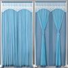 Double Layer Lace Gauze Door Curtain - Opaque, Anti-Mosquito for Bedroom