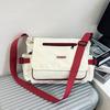 Crossbody bag women's Harajuku tooling style letter shoulder bag retro versatile casual student mailman bag women