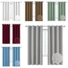 Waterproof Solid Color Sunproof Curtain For Sunroom And Commercial Applications