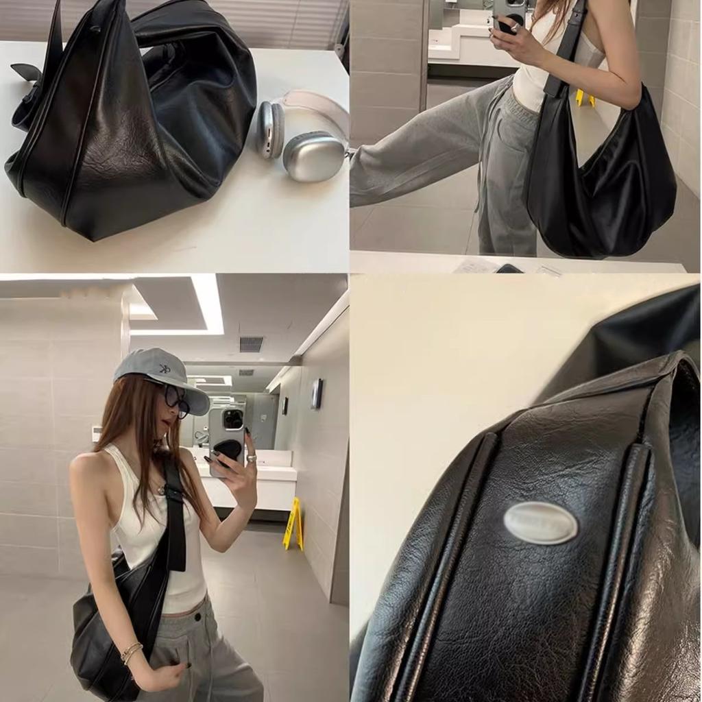 Tote Bag Women's Dark One-shoulder Dumpling Bag Women's Superior Sense Everything Commuter Crossbody Bag
