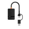 USB-C/USB 3.0 Multi-Card Reader Eight-in-One Hub for SD/TF/MS/CF Cards