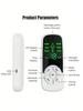 EMS Electric Muscle Therapy Stimulator Tens Unit Machine Meridian Physiotherapy Pulse Abdominal Prostate Body Massager