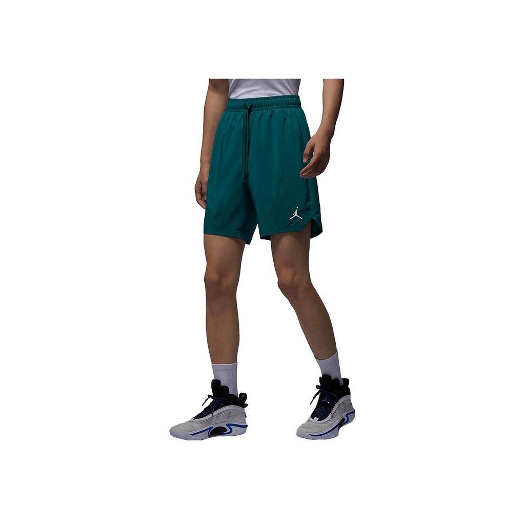 Jordan Λογότυπο Μεσοκάβαλο Απορροφητικά Υγρασίας Αναπνέον Αθλητικά Casual Σορτς Ανδρικά Κάτω Μέρη Σκούρο Πράσινο DV9790-318