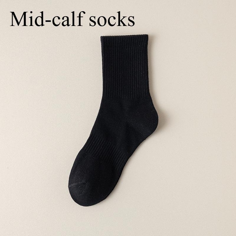 Male Spring and Summer Cotton Anti Pilling Sweat Absorption Deodorant Sports Socks