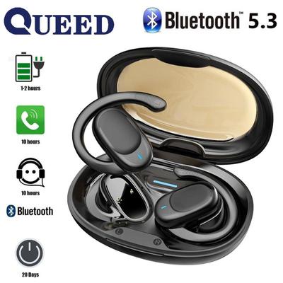 OWS Outdoor Sports Does Not Enter The Ear Air Transmission Bluetooth Headset TWS Can Rotate Wireless Three -dimensional Sound Music Earplugs